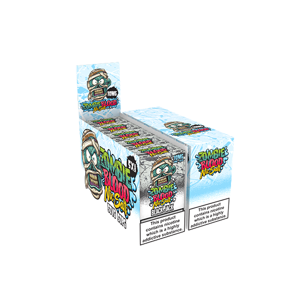 Zombie Blood 10mg Nic Salt E-Liquid 10ml - 5-Pack (50VG/50PG)