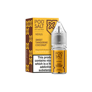 Sale Pod da 5 mg Nexus 10 ml di sale Nic (50VG/50PG)