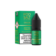 Load image into Gallery viewer, 11mg Pod Salt Origins Nicotine Salts 10ml - Premium Tobacco Flavours (50VG/50PG)
