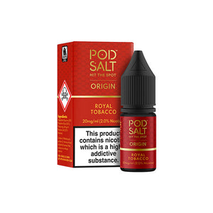 11 mg Pod Salt Origins Nikotinsalze 10 ml – Premium-Tabakgeschmack (50VG/50PG)