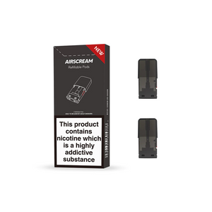 AirsPops By AIRSCREAM cápsulas de reposição recarregáveis ​​2 unidades 1,5Ω 1,6ml