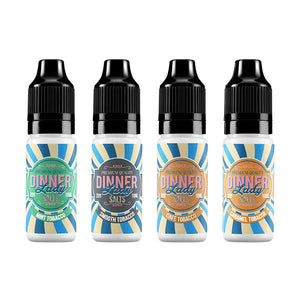 10 mg de sales de tabaco Dinner Lady 10 ml de sales de nic (50 VG/50 PG)