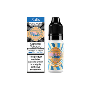 Dinner Lady 10mg Tobacco Nicotine Salts - 10ml (50VG/50PG)