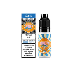 20 mg de sels de glace Dinner Lady 10 ml de sels de nicotine (50VG/50PG)