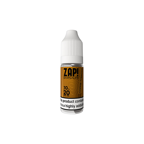 20mg ZAP! Bar Salts Nicotine E-Liquid 10ml (50VG/50PG)