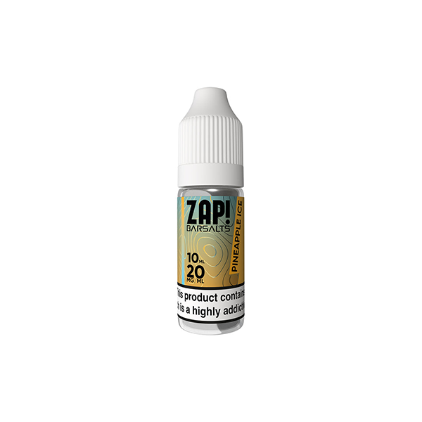 20mg ZAP! Bar Salts Nicotine E-Liquid 10ml (50VG/50PG)