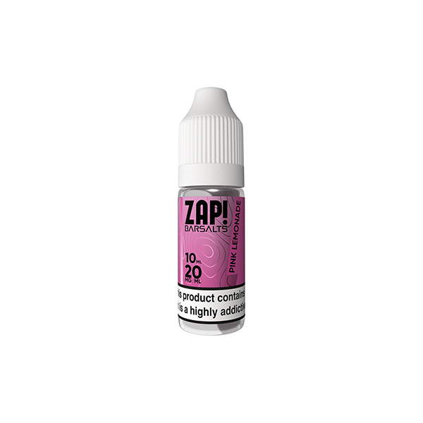 Load image into Gallery viewer, 20mg ZAP! Bar Salts Nicotine E-Liquid 10ml (50VG/50PG)
