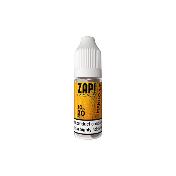 Load image into Gallery viewer, 20mg ZAP! Bar Salts Nicotine E-Liquid 10ml (50VG/50PG)
