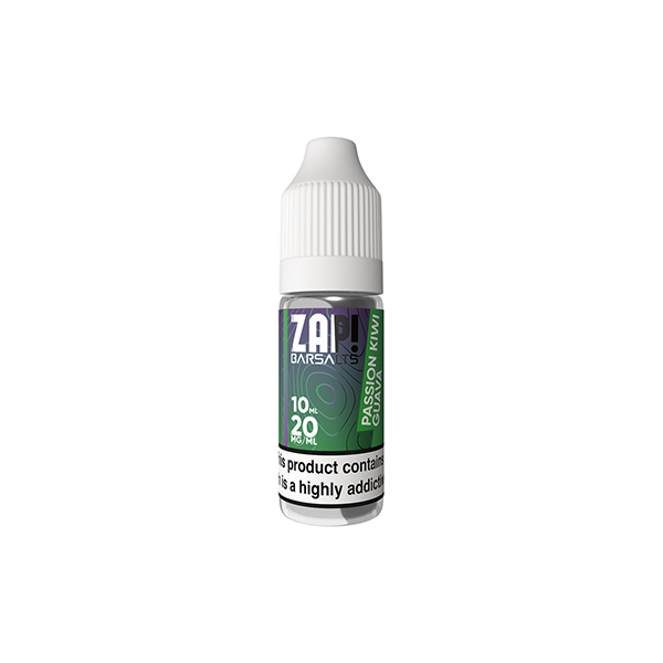 20mg ZAP! Bar Salts Nicotine E-Liquid 10ml (50VG/50PG)
