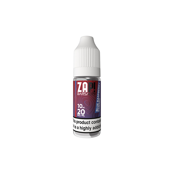20mg ZAP! Bar Salts Nicotine E-Liquid 10ml (50VG/50PG)