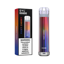 Laad de afbeelding in de galerijkijker, 20mg SVL OG600 Wegwerp Vape 600 Trekken
