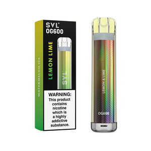 20mg SVL OG600 Wegwerp Vape 600 Trekken