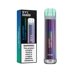 20mg SVL OG600 Wegwerp Vape 600 Trekken