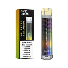 Laad de afbeelding in de galerijkijker, 20mg SVL OG600 Wegwerp Vape 600 Trekken
