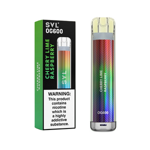 20mg SVL OG600 Wegwerp Vape 600 Trekken