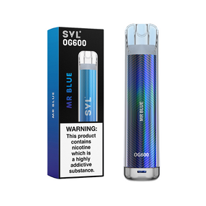 20mg SVL OG600 Wegwerp Vape 600 Trekken