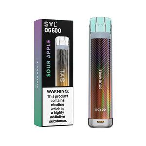 20mg SVL OG600 Wegwerp Vape 600 Trekken