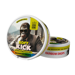 Aroma King Soft Kick 10mg Sachets de Nicotine - 25 Saveurs Discrètes