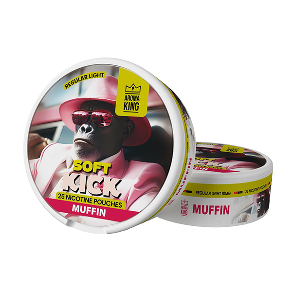 Load image into Gallery viewer, Aroma King Soft Kick 10mg Nicotine Pouches - 25 Discreet Flavors
