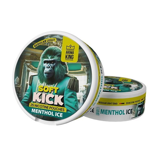 Load image into Gallery viewer, Aroma King Soft Kick 10mg Nicotine Pouches - 25 Discreet Flavors
