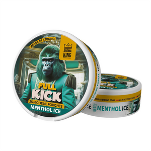 Aroma King 20mg Full Kick Nicotine Pouches - 25 Count Discreet Pack