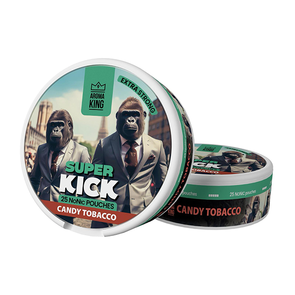 Load image into Gallery viewer, 25mg Aroma King Super Kick Nicotine Pouches - 25 Discreet Options
