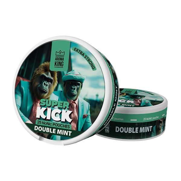 25mg Aroma King Super Kick Nicotine Pouches - 25 Discreet Options