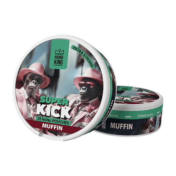 25mg Aroma King Super Kick Nicotine Pouches - 25 Discreet Options