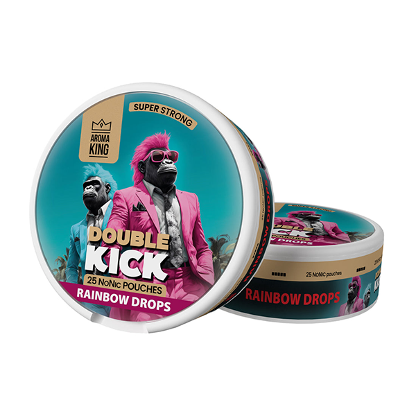 25mg Aroma King Super Kick Nicotine Pouches - 25 Discreet Options