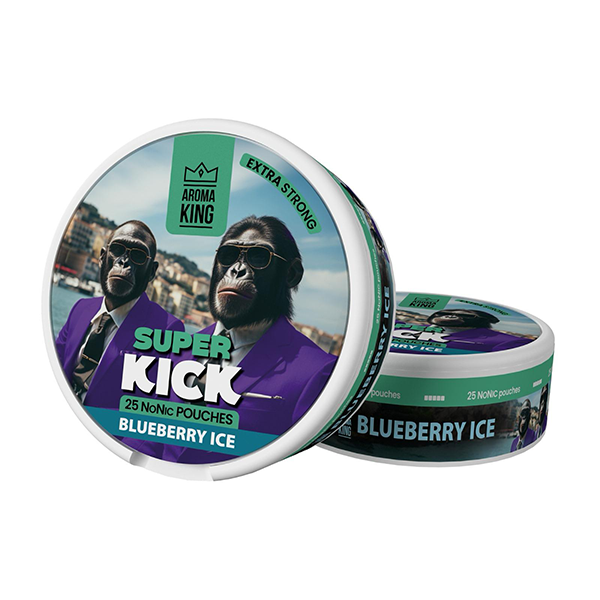 25mg Aroma King Super Kick Nicotine Pouches - 25 Discreet Options
