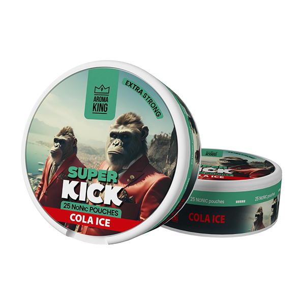25mg Aroma King Super Kick Nicotine Pouches - 25 Discreet Options