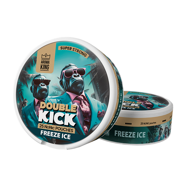 Aroma King 50mg Double Kick Nicotine Pouches - 25 Pack