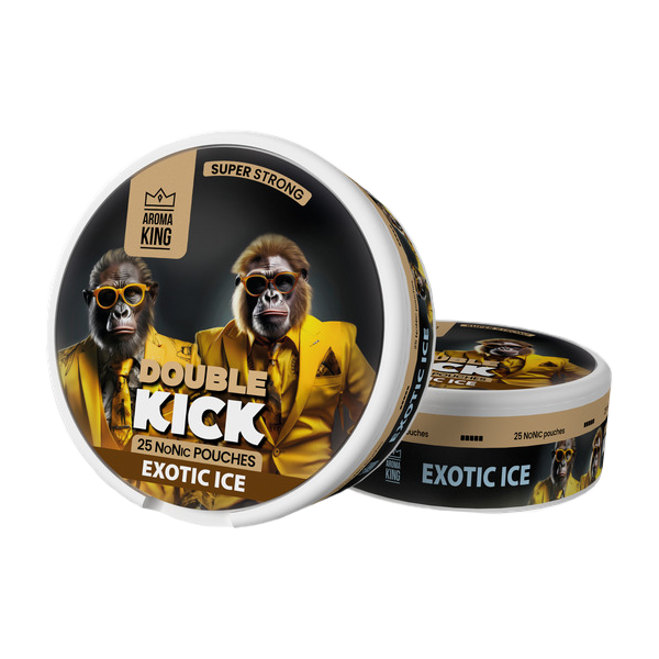 Aroma King 50mg Double Kick Nicotine Pouches - 25 Pack