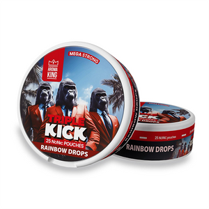 Aroma King 100 mg Triple Kick NoNic Pouch Pack - 25 saveurs pour un plaisir amélioré