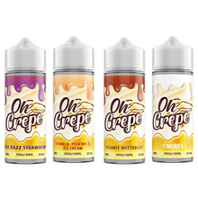 Laden Sie das Bild in den Galerie-Viewer, Oh Crepe 100 ml nikotinfreies Shortfill E-Liquid (70VG/30PG)
