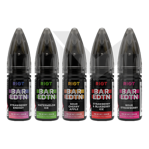 Riot Squad BAR EDTN 10 ml Nikotinsalze – 10 mg – Flavour Burst Collection (50VG/50PG)