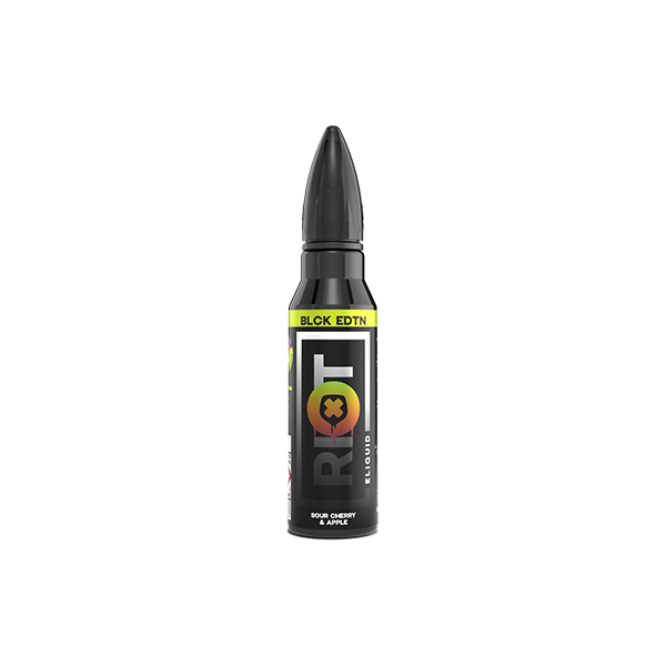 Riot Squad Black Edition V2 0mg 100ml Shortfill (70VG/30PG) - 2x 50ml Bottles