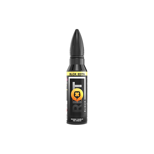 Riot Squad Black Edition V2 0mg 100ml Shortfill (70VG/30PG) - 2x 50ml Bottles
