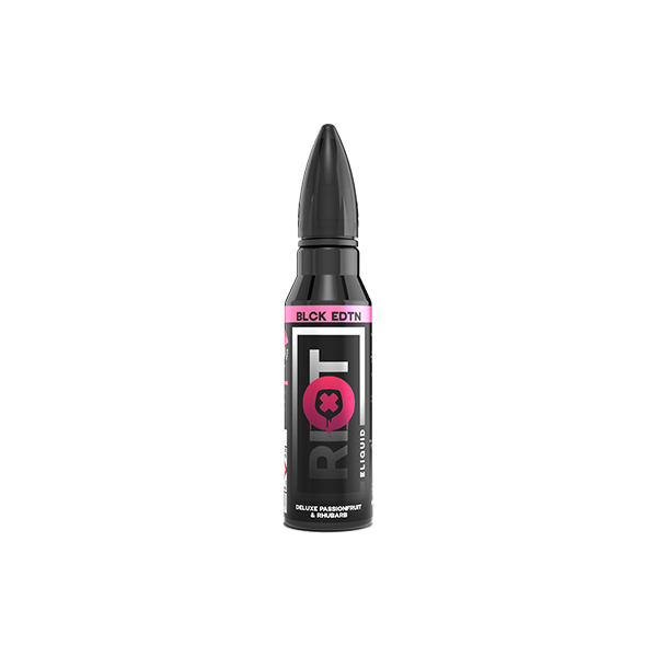 Riot Squad Black Edition V2 0mg 100ml Shortfill (70VG/30PG) - 2x 50ml Bottles
