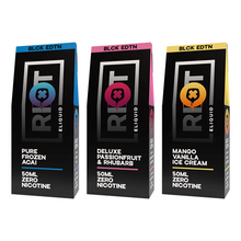 Laden Sie das Bild in den Galerie-Viewer, Riot Squad Black Edition V2 0 mg 100 ml Shortfill (70VG/30PG) – 2x 50 ml Flaschen
