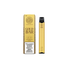 Laad de afbeelding in de galerijkijker, 20mg Gouden Staaf Wegwerp Vape 600 Trekken
