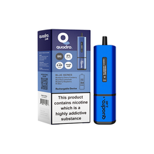 Load image into Gallery viewer, 20mg Quadro 2.4K Pod Vape Kit 4 in 1 - 2400 Puffs
