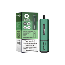 Load image into Gallery viewer, 20mg Quadro 2.4K Pod Vape Kit 4 in 1 - 2400 Puffs

