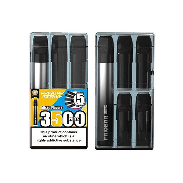 20mg Friobar By Freemax CM3500 Kit Mixed Flavours 3500 Puffs - Pod System Kits