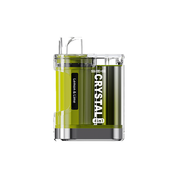 SKE Crystal 2400 Puffs 4in1 Rechargeable Vape Kit with Flavour Variety