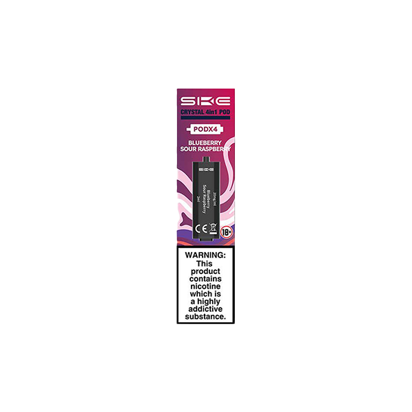 Load image into Gallery viewer, 20mg SKE Crystal 4in1 2400 Replacement Pods 2400 Puffs
