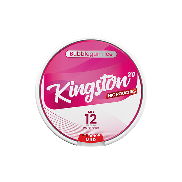 20-Pack Kingston 12mg Nicotine Pouches - Variety of Flavors