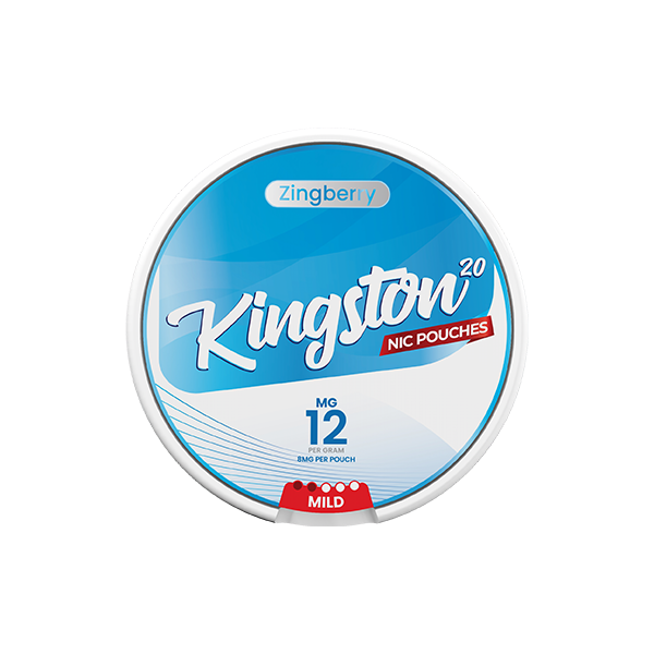 20-Pack Kingston 12mg Nicotine Pouches - Variety of Flavors