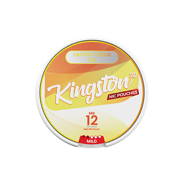 20-Pack Kingston 12mg Nicotine Pouches - Variety of Flavors
