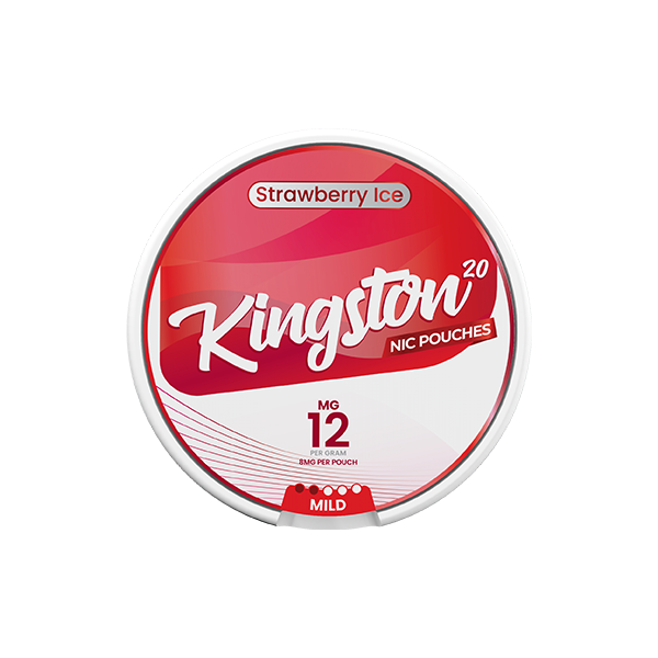 20-Pack Kingston 12mg Nicotine Pouches - Variety of Flavors